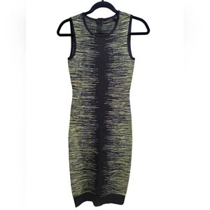 Karen Millen Sleeveless Bodycon Patterned Dress Size 1